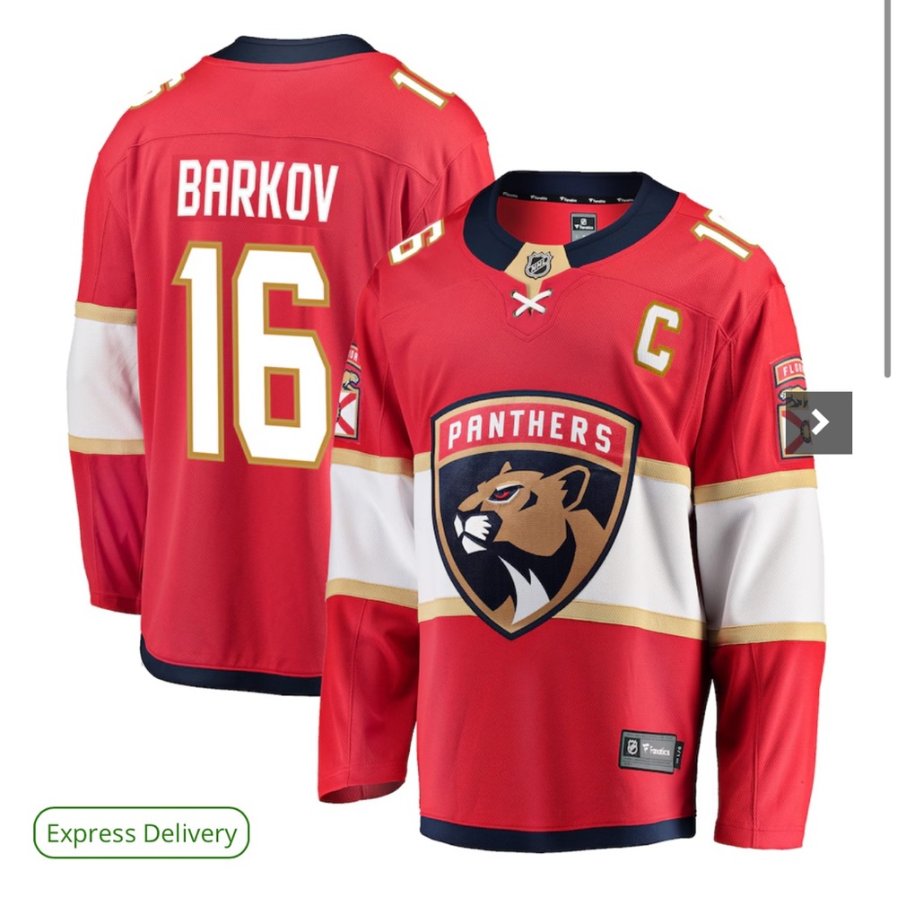 Florida Panthers - Brand new Barkov Jersey
